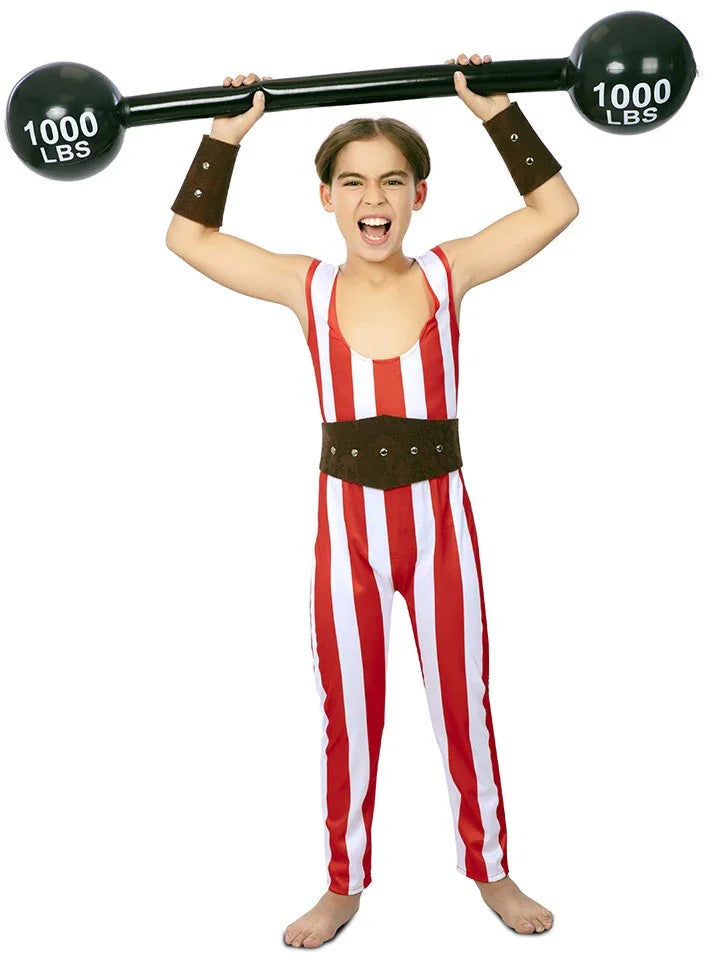 Disfraz de Forzudo de Circo para Niño Forzudos EuroCarnavales